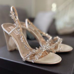 Badgley Mischka (Special Collection for BHLDN) - Felda Heels - Size 8.5 NEW